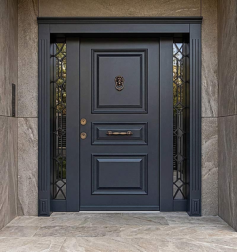 Hugo Klasik Villa Kapısı | Villa Kapısı Çelik Kapı