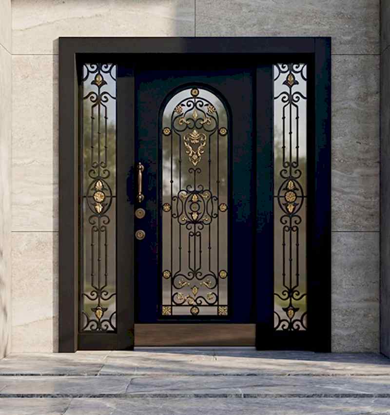 Valois Ferforje Villa Kapısı | Villa Kapısı Çelik Kapı