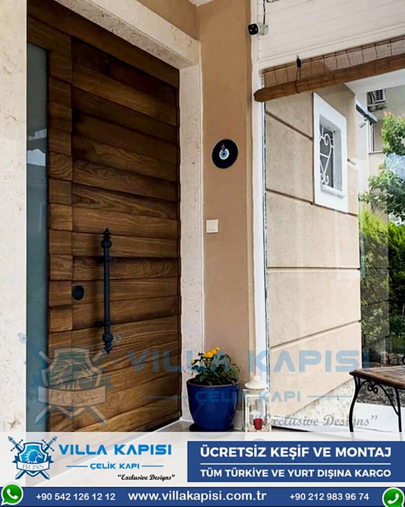 318 Villa Kapısı Modelleri İstanbul Villa Giriş Kapısı Kompozit Villa Kapısı Fiyatları Entrance Door Haustüren Sayf qapilari Çelik Kapı