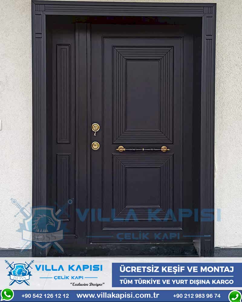 319 Villa Kapısı Modelleri İstanbul Villa Giriş Kapısı Kompozit Villa Kapısı Fiyatları Entrance Door Haustüren Sayf qapilari Çelik Kapı